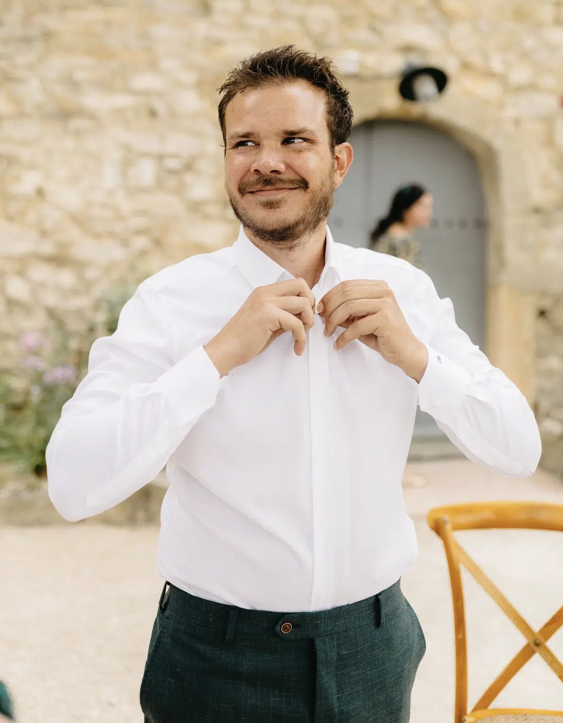 chemise père du marié