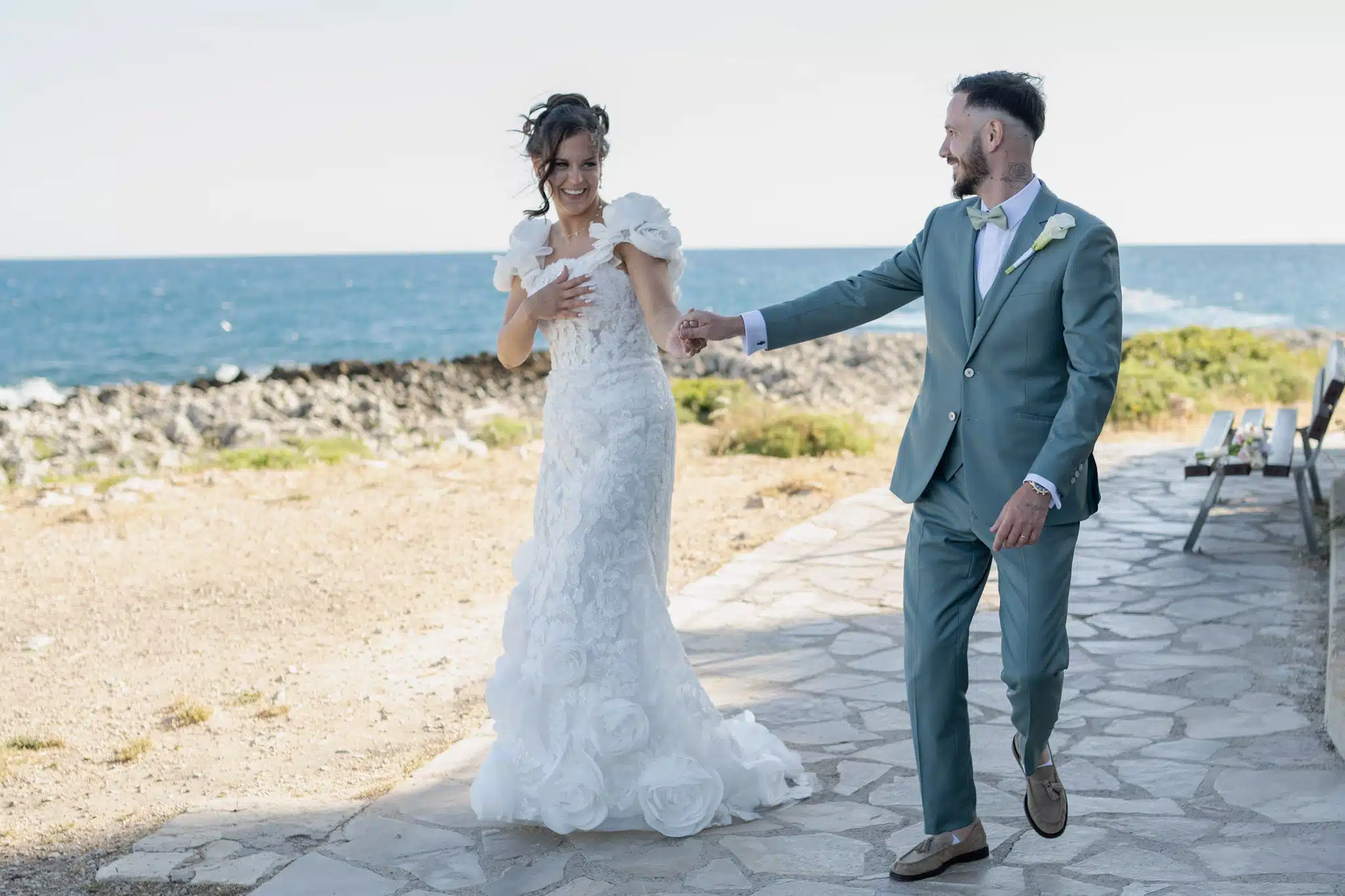 pantalon droit mariage guinguette